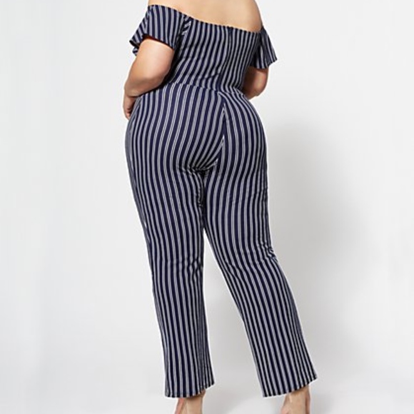 Fashion to Figure Off Shoulder Jumpsuit - Picture 3 of 8